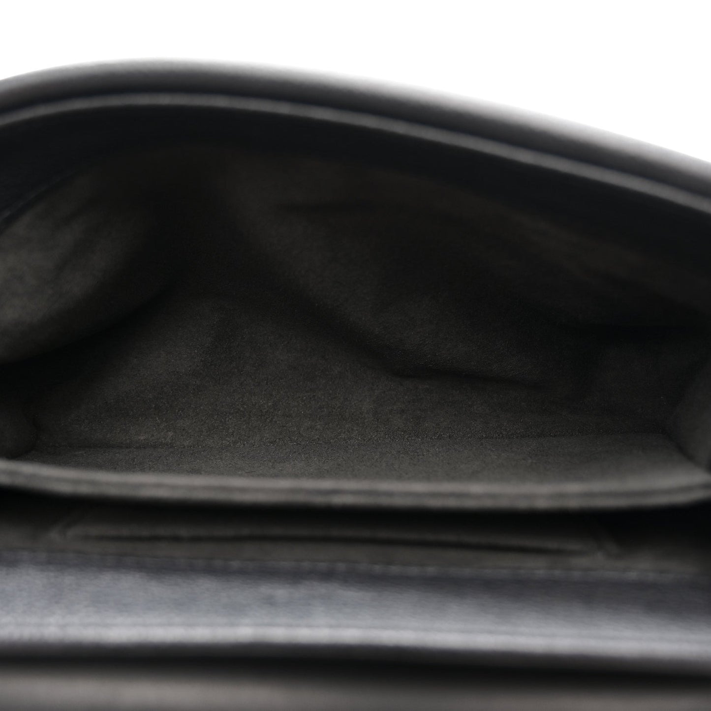 Monogram Cuir Plume Ecume Very Chain Bag Black