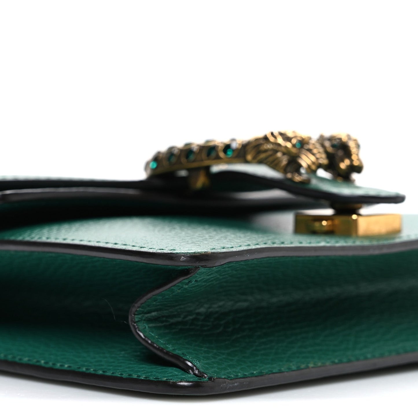 Calfskin Mini Dionysus Shoulder Bag Emerald