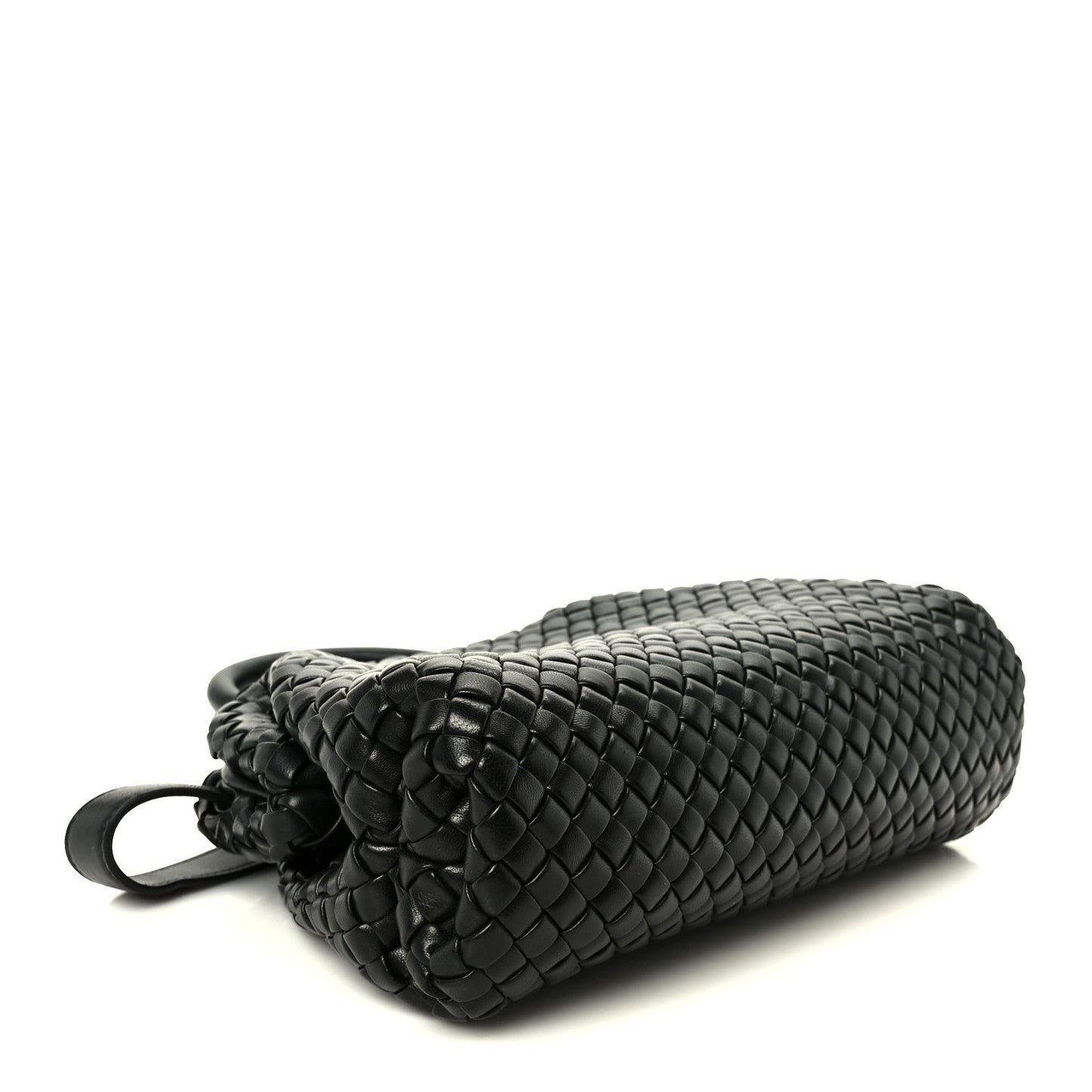 Nappa Intrecciato Small Padded The Handle Tote Black