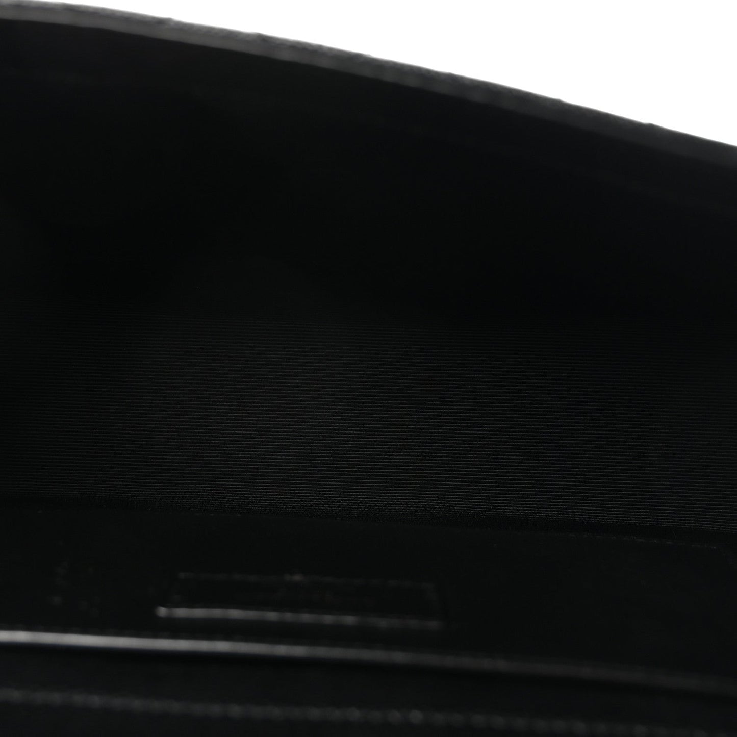 Grain De Poudre Textured Mixed Matelasse Triquilt Medium Monogram Monochrome Satchel Black