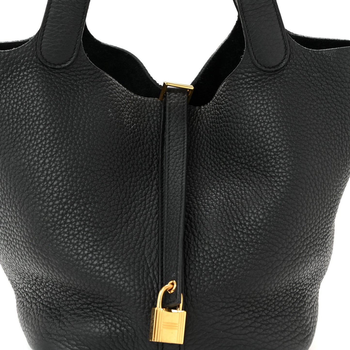 Taurillon Clemence Picotin Lock 22 MM Black