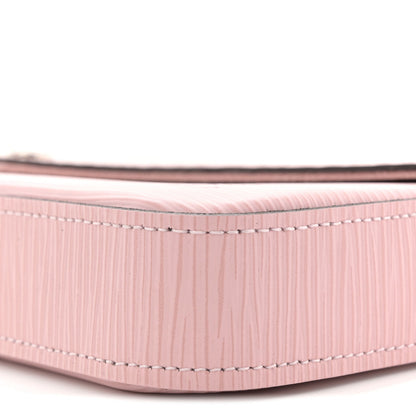 Epi Pochette Felicie Rose Ballerine