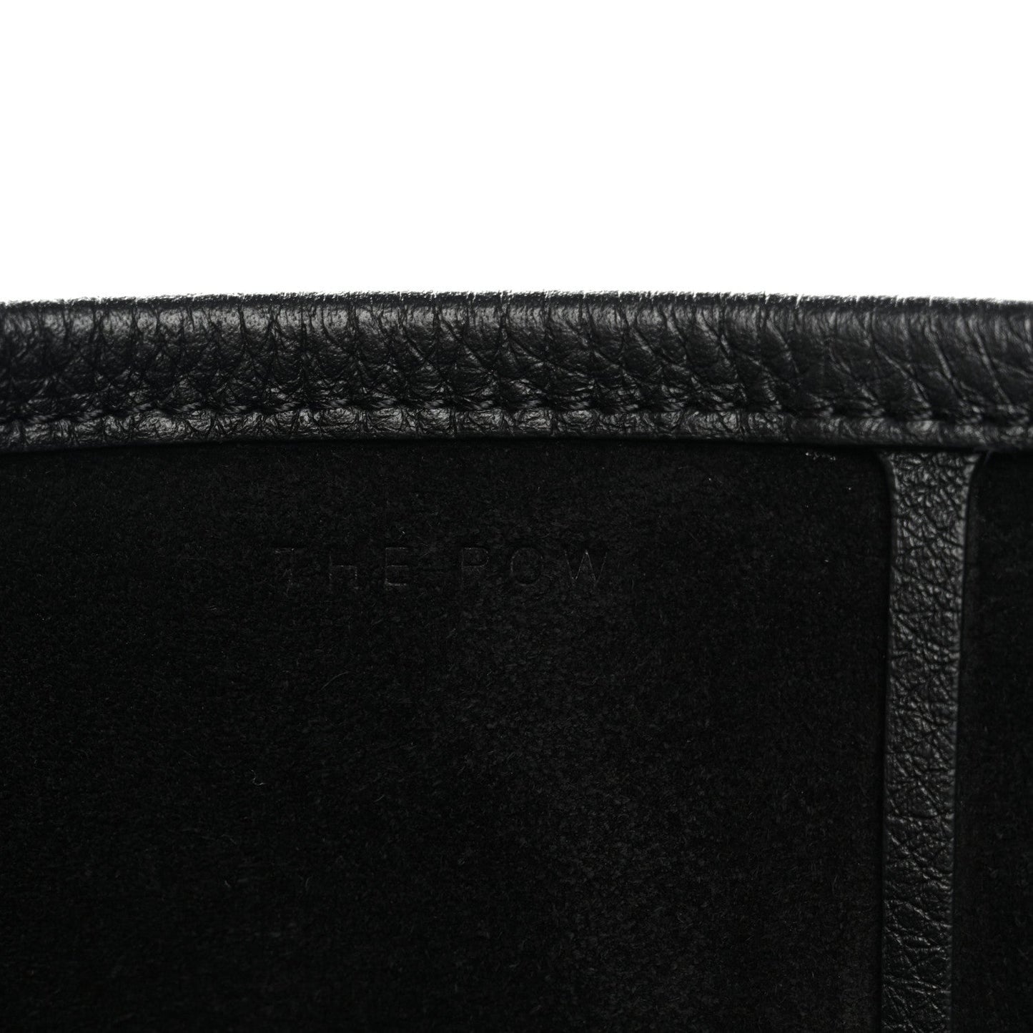 Grained Calfskin Large N/S Park Tote Black