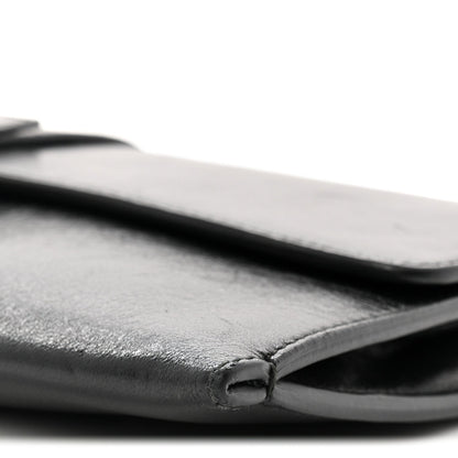 Calfskin 30 Montaigne Chain Pouch Black