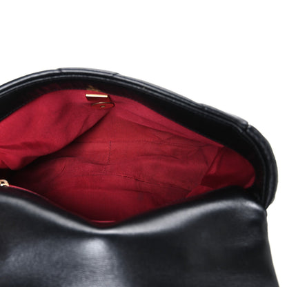 Lambskin Quilted Medium Chanel 19 Flap Black