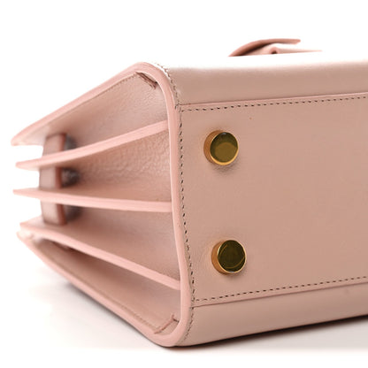 Calfskin Nano Sac De Jour Pale Pink