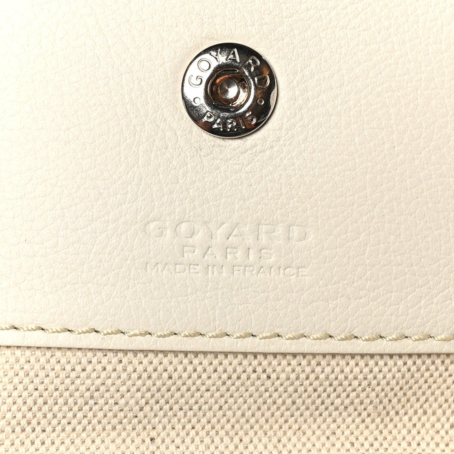 Goyardine Saint Louis PM White
