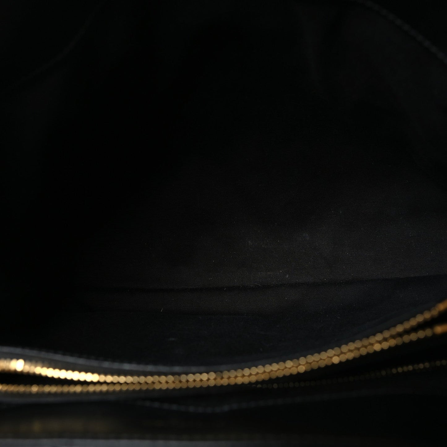 Calfskin Y Quilted Monogram Medium Loulou Chain Satchel Black