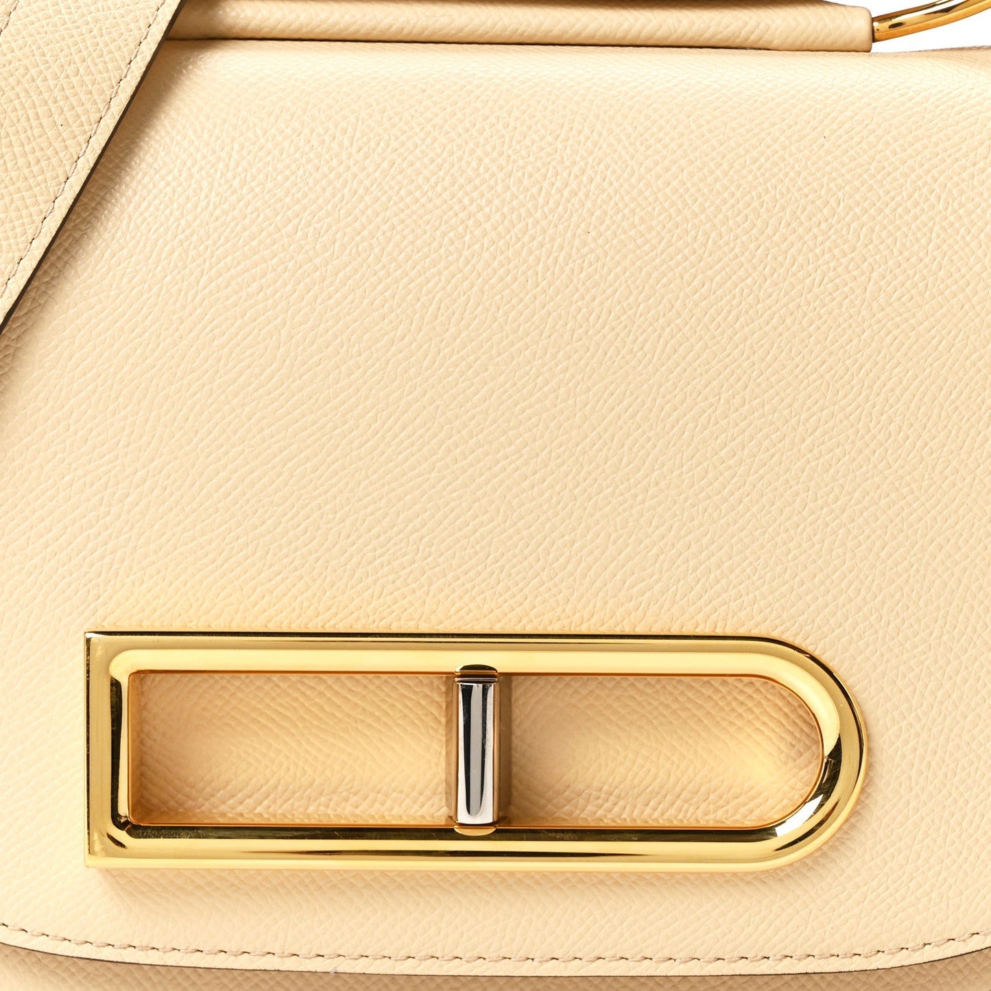 Alpina Calfskin Lingot Crossbody Dune