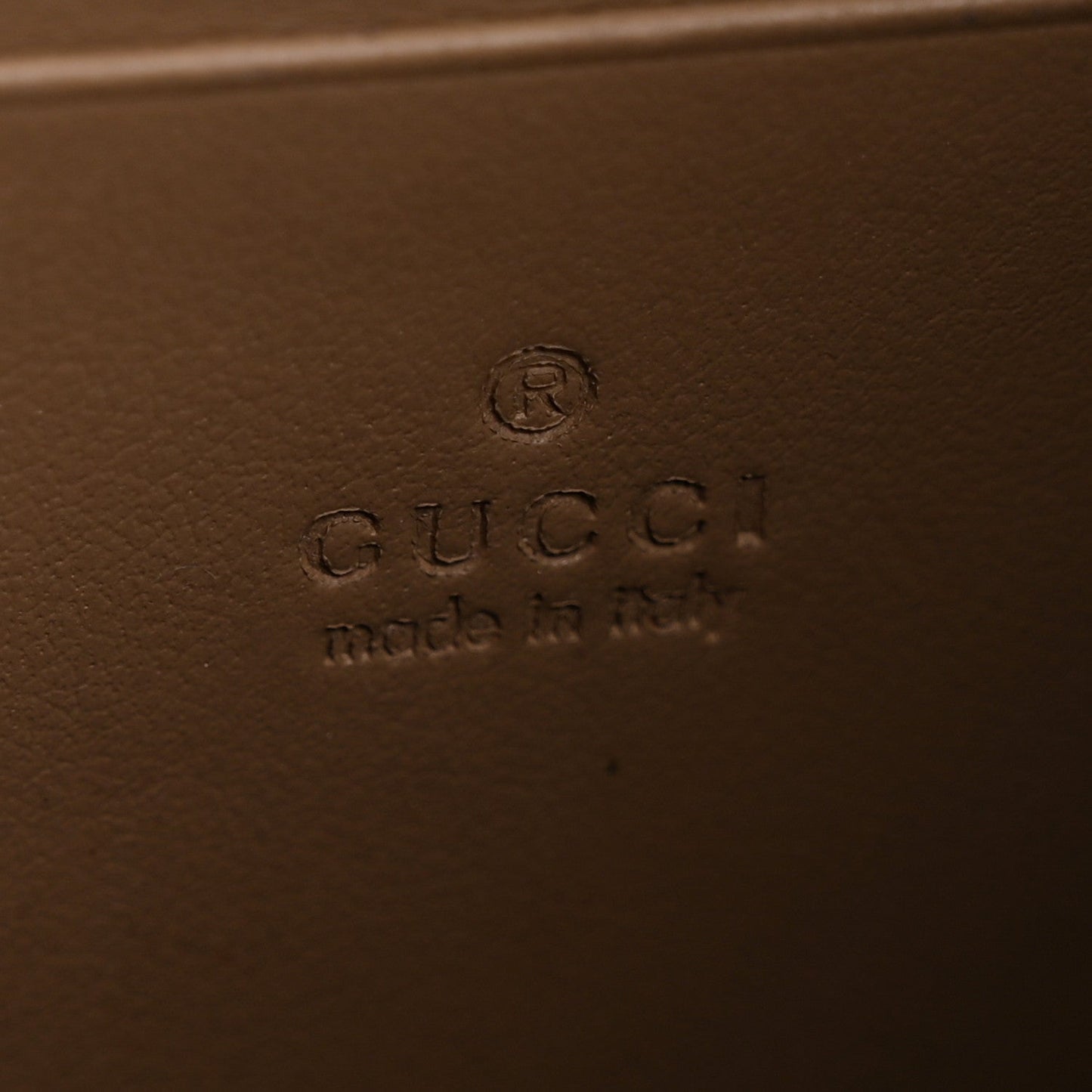 GG Supreme Monogram Mini Dionysus Chain Wallet Beige Taupe