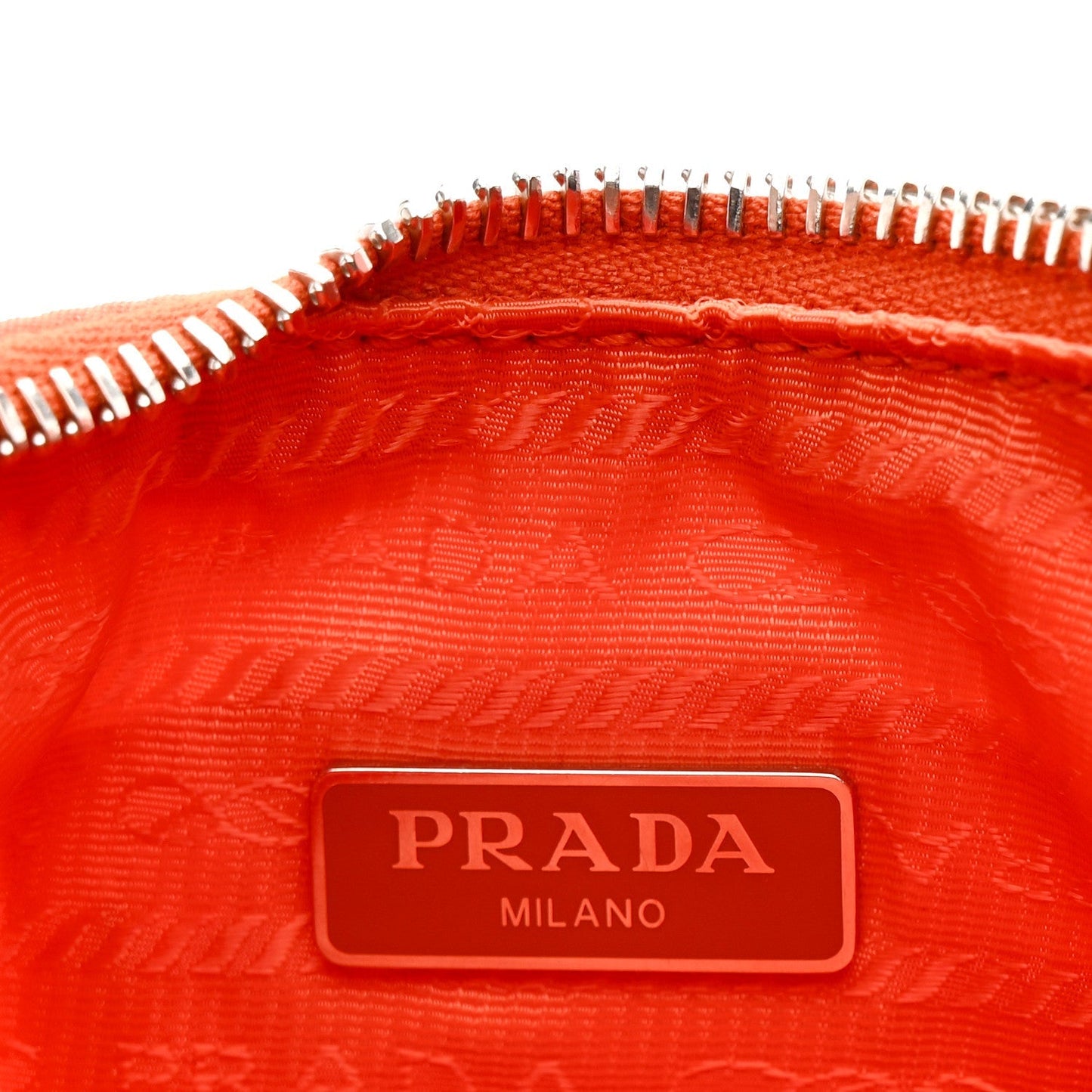 Re-Nylon Saffiano Re-Edition 2005 Shoulder Bag Arancio