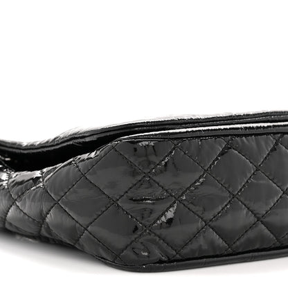 Vinyl Medium Rock and Chain Flap Black