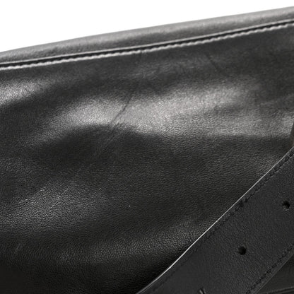 Calfskin Monogram Belt Bag Black