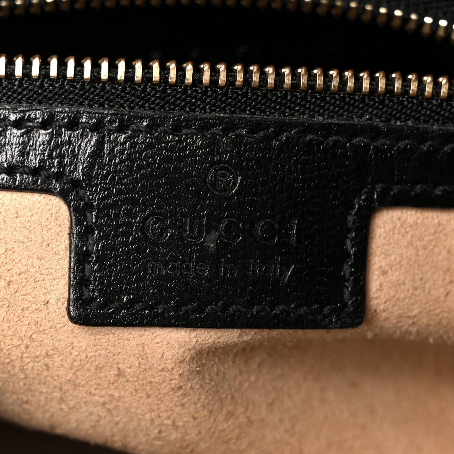 Textured Calfskin Small Horsebit 1955 Shoulder Bag Black