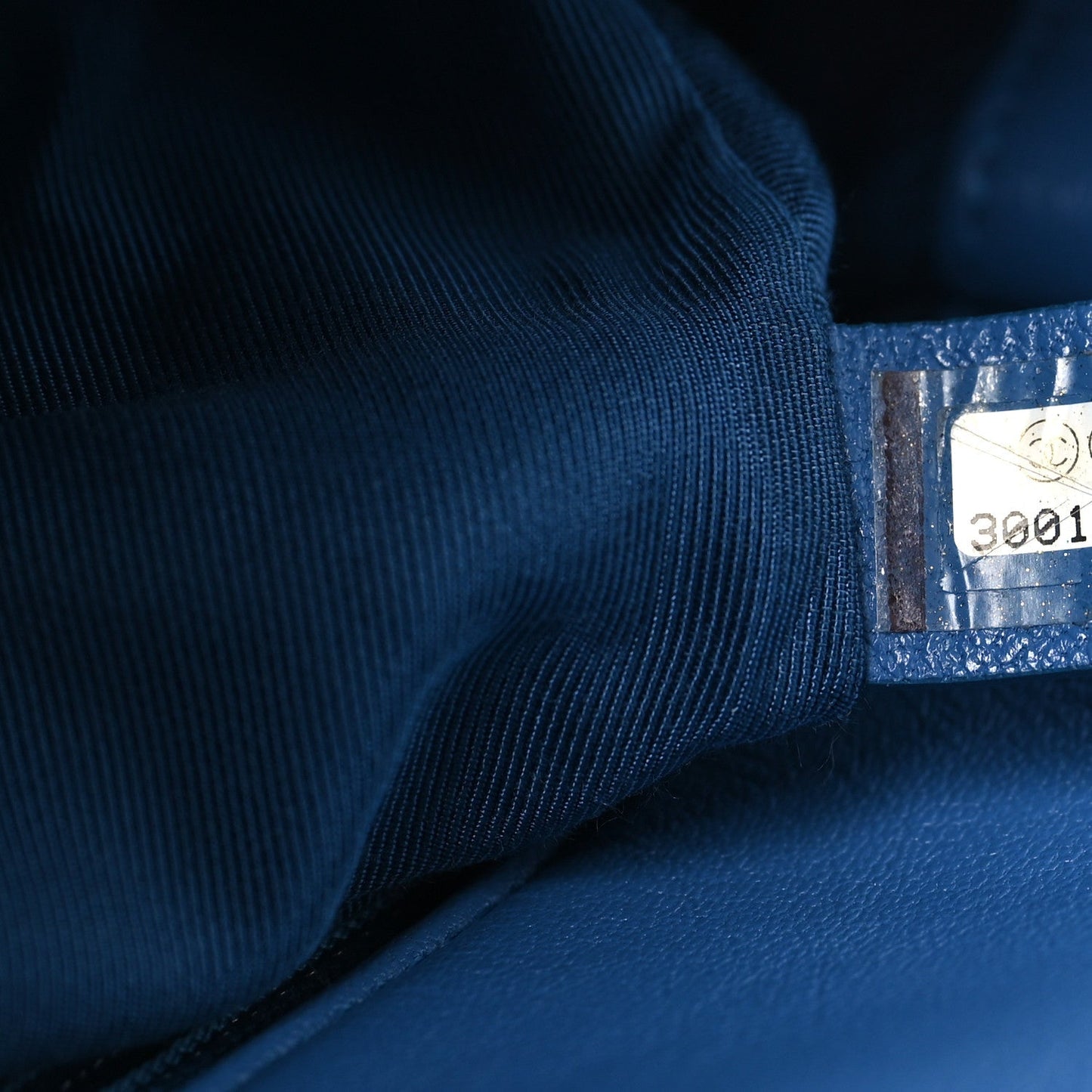 Lambskin Quilted Large Chanel 19 Flap Blue