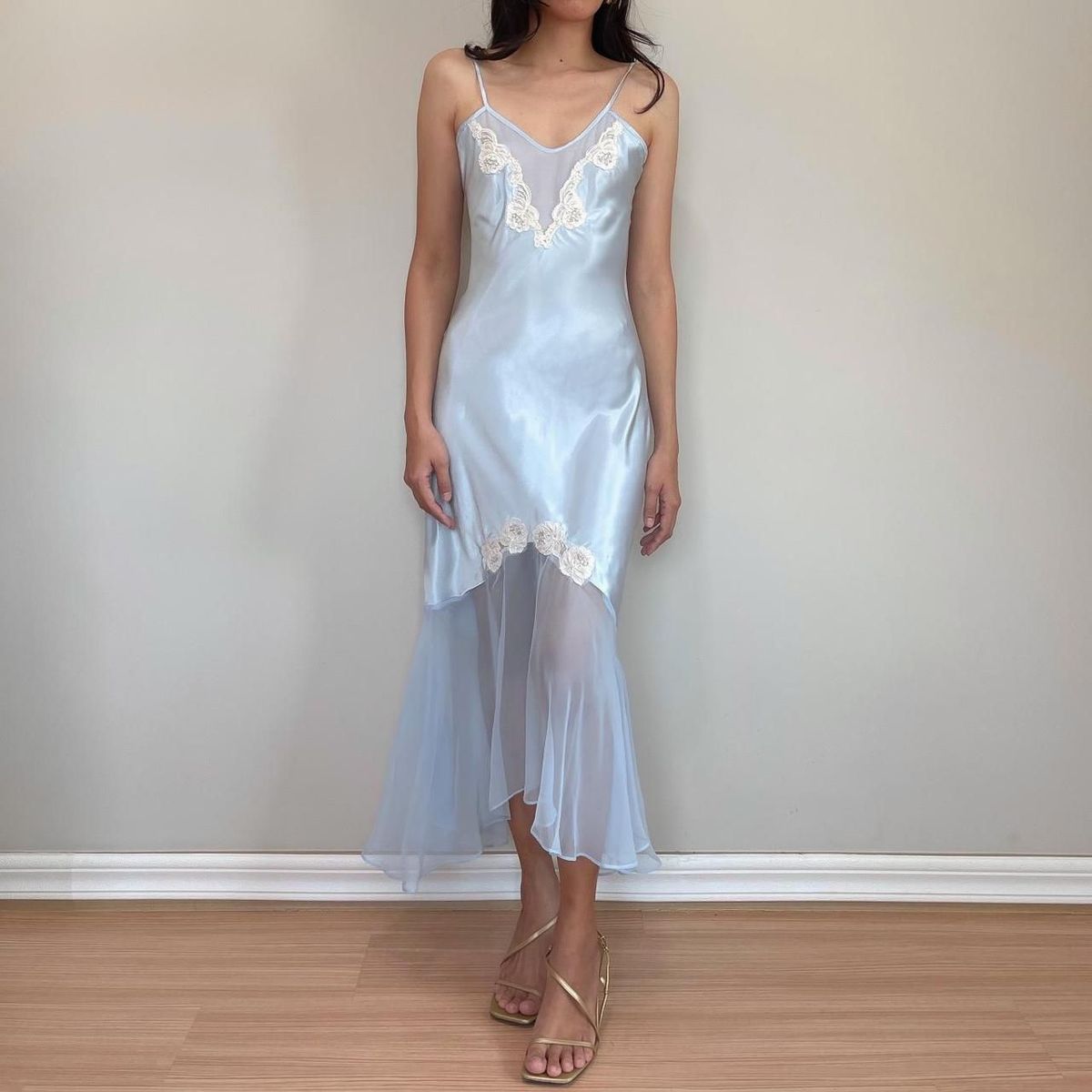 formaldressy-Light blue elegant and graceful satin long Prom dress evening dress party dress wedding guest dress gh5160