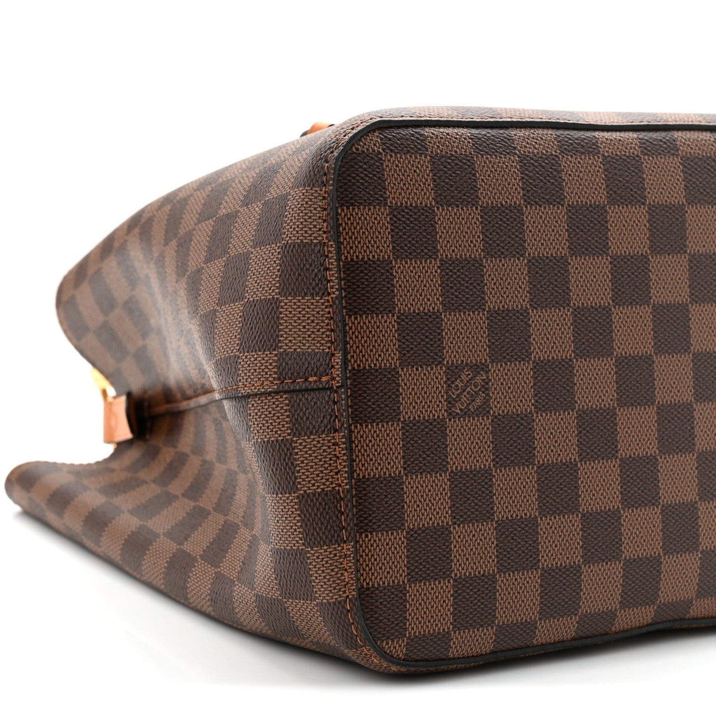 Damier Ebene Neonoe MM Safran