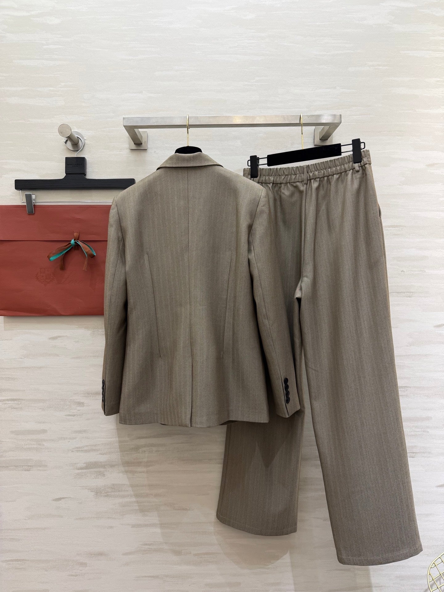 LP Milano Set Taupe Virgin Wool 346552