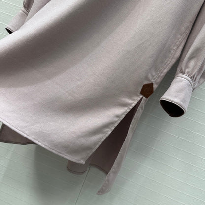 LP LINEN SHIRT DRESS 268356