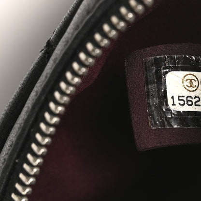 Lambskin Stitched New Mini Flap Black