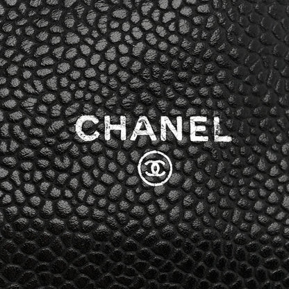 Caviar Half Moon Wallet On Chain WOC Black