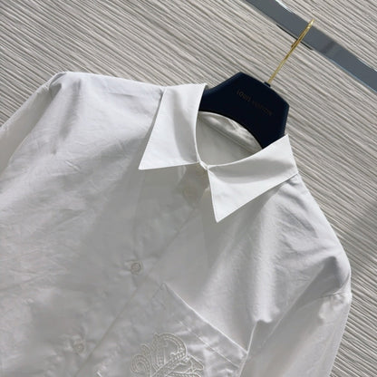 LV 25S Cute Set Long Sleeve White Cotton