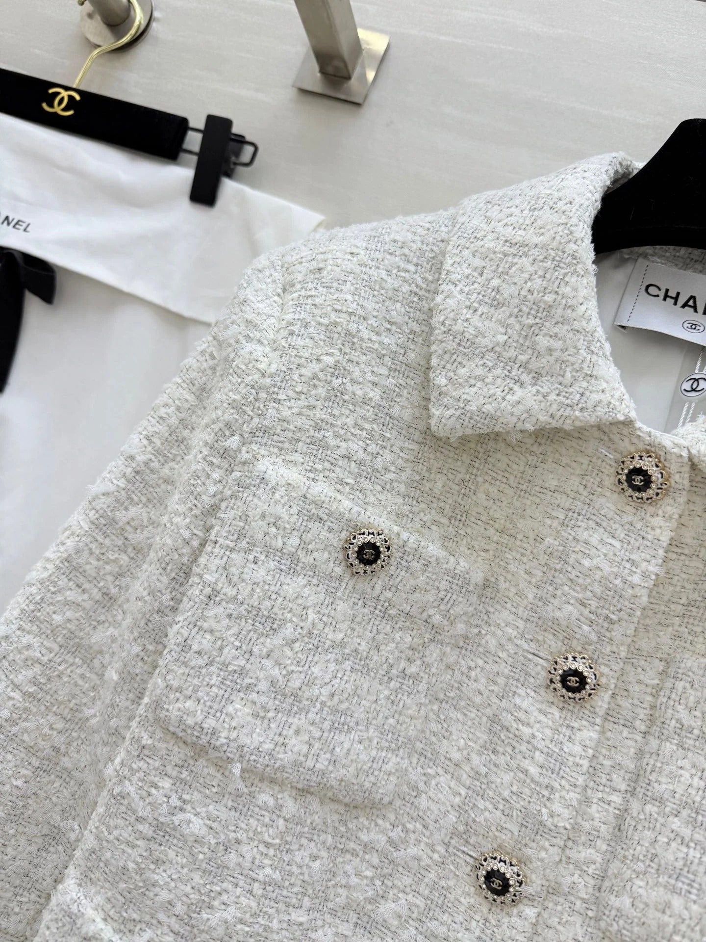 CHANEL 25S TWEED JACKET 481