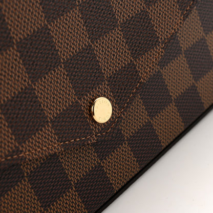 Damier Ebene Pochette Felicie Chain Wallet