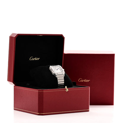 Stainless Steel 35mm Santos de Cartier Automatic Watch