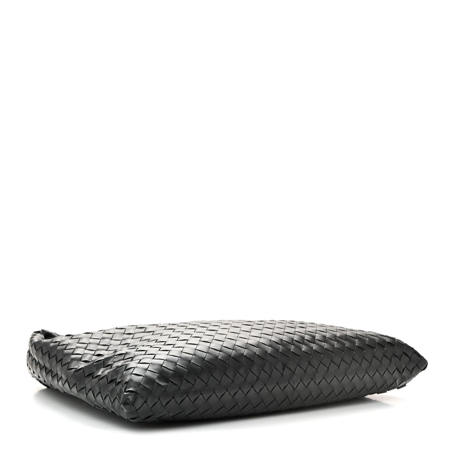 Calfskin Intrecciato Large Hop Black