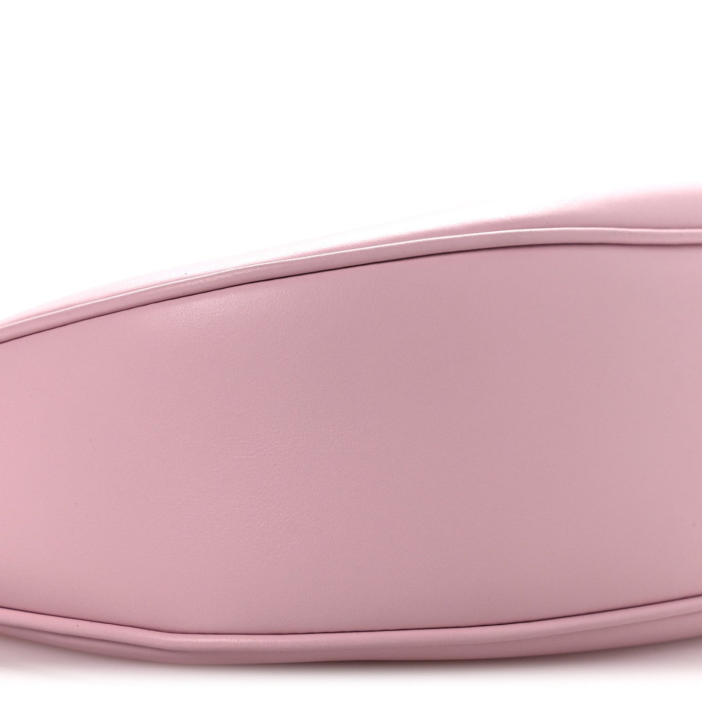 Smooth Calfskin Medium Strap Ava Triomphe Shoulder Pastel Pink