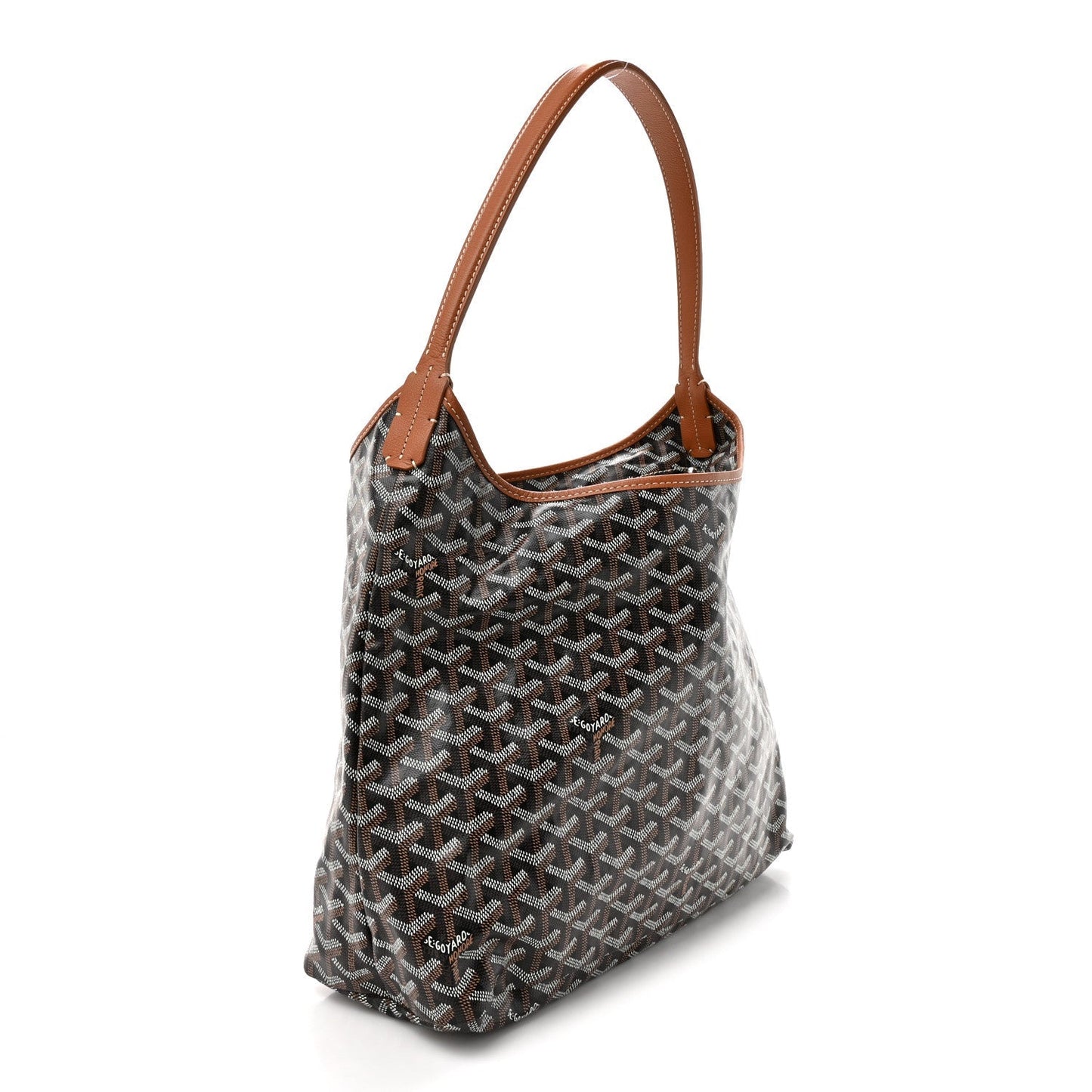 Goyardine Boheme Hobo Black Gold
