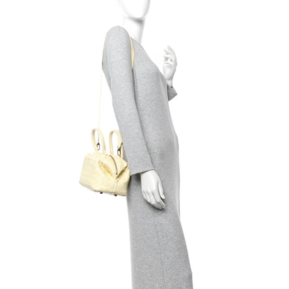 Nappa Intrecciato Mini Bauletto Camomile