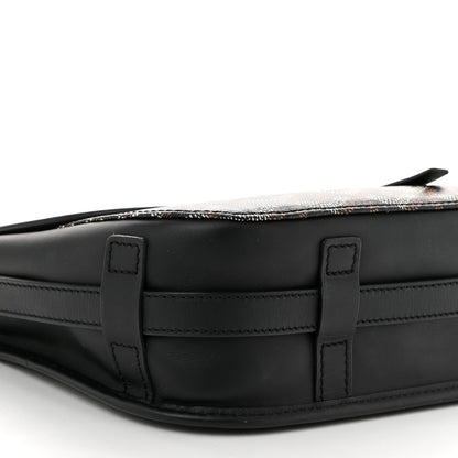Goyardine Belvedere II MM Messenger Bag Black