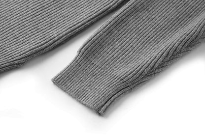 CD V-neck Sweater Grey Polyamide Wool