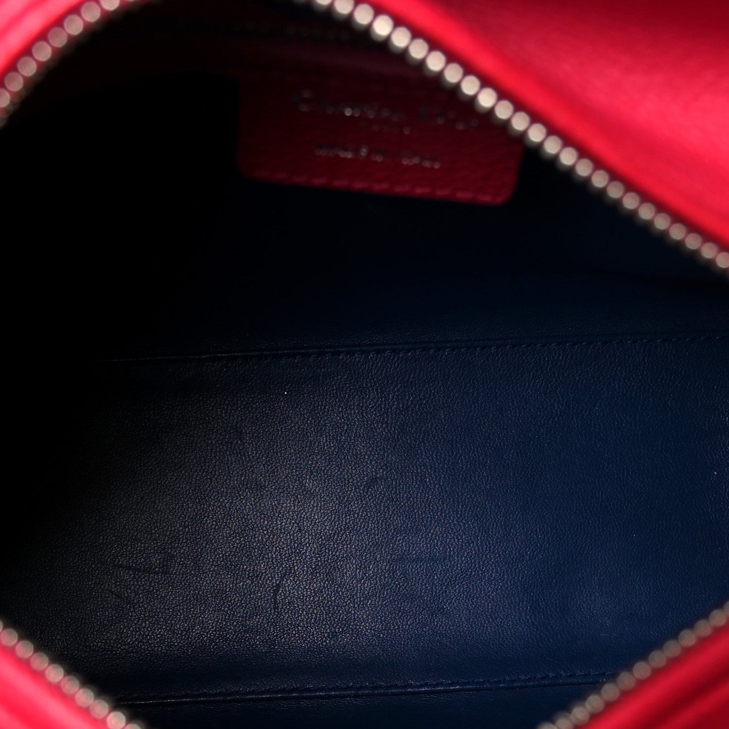 Grained Calfskin Cannage Medium Lady Dior Pink