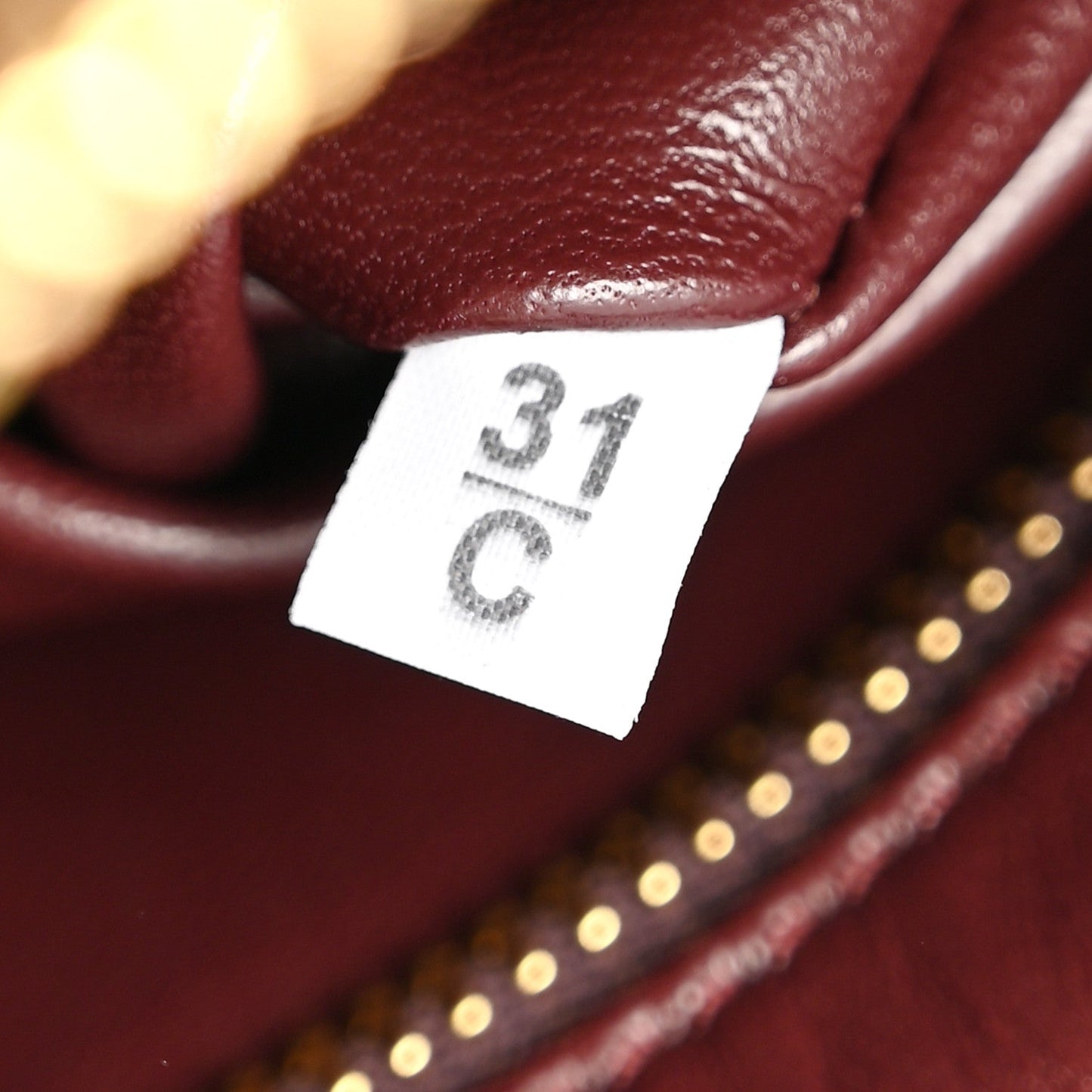 Soft Calfskin Medium Aimée Shoulder Bag Burgundy