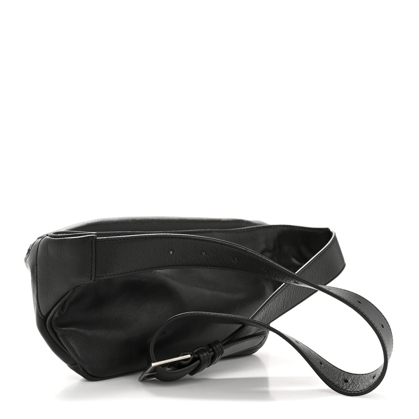 Calfskin Monogram Belt Bag Black
