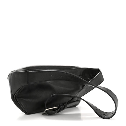 Calfskin Monogram Belt Bag Black