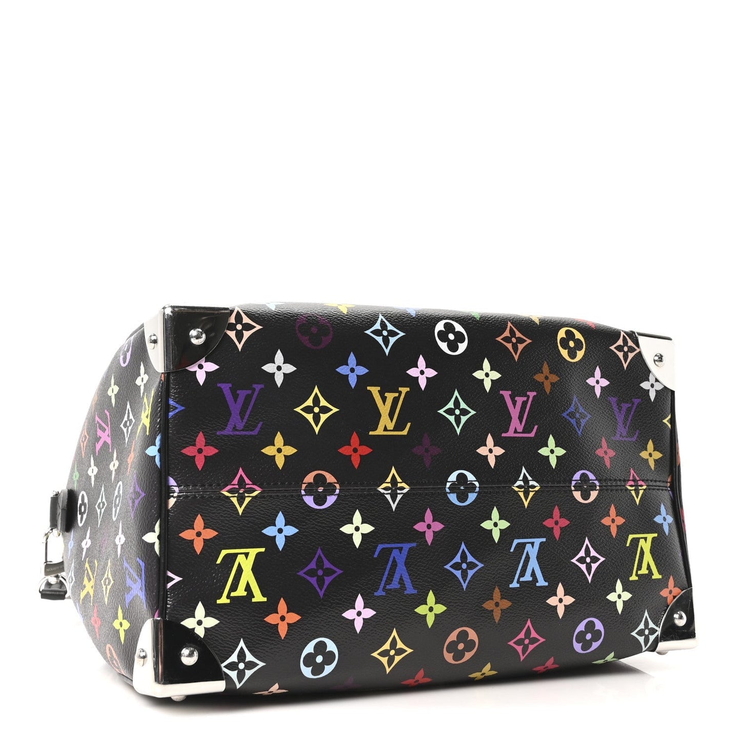 LV X TM Monogram Multicolor Speedy Soft 30 Black
