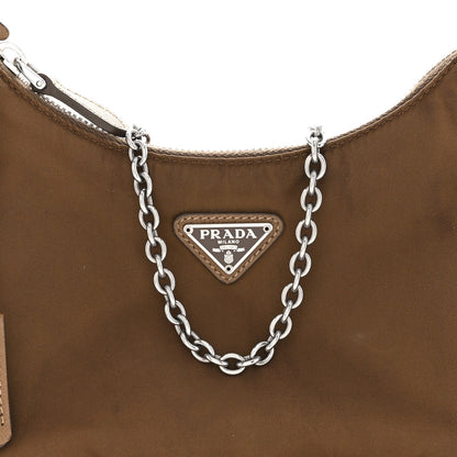 Nylon Re-Edition 2005 Shoulder Bag Cacao