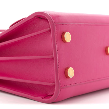 Calfskin Nano Sac De Jour Bubblegum