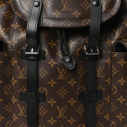 Monogram Macassar Christopher PM Backpack