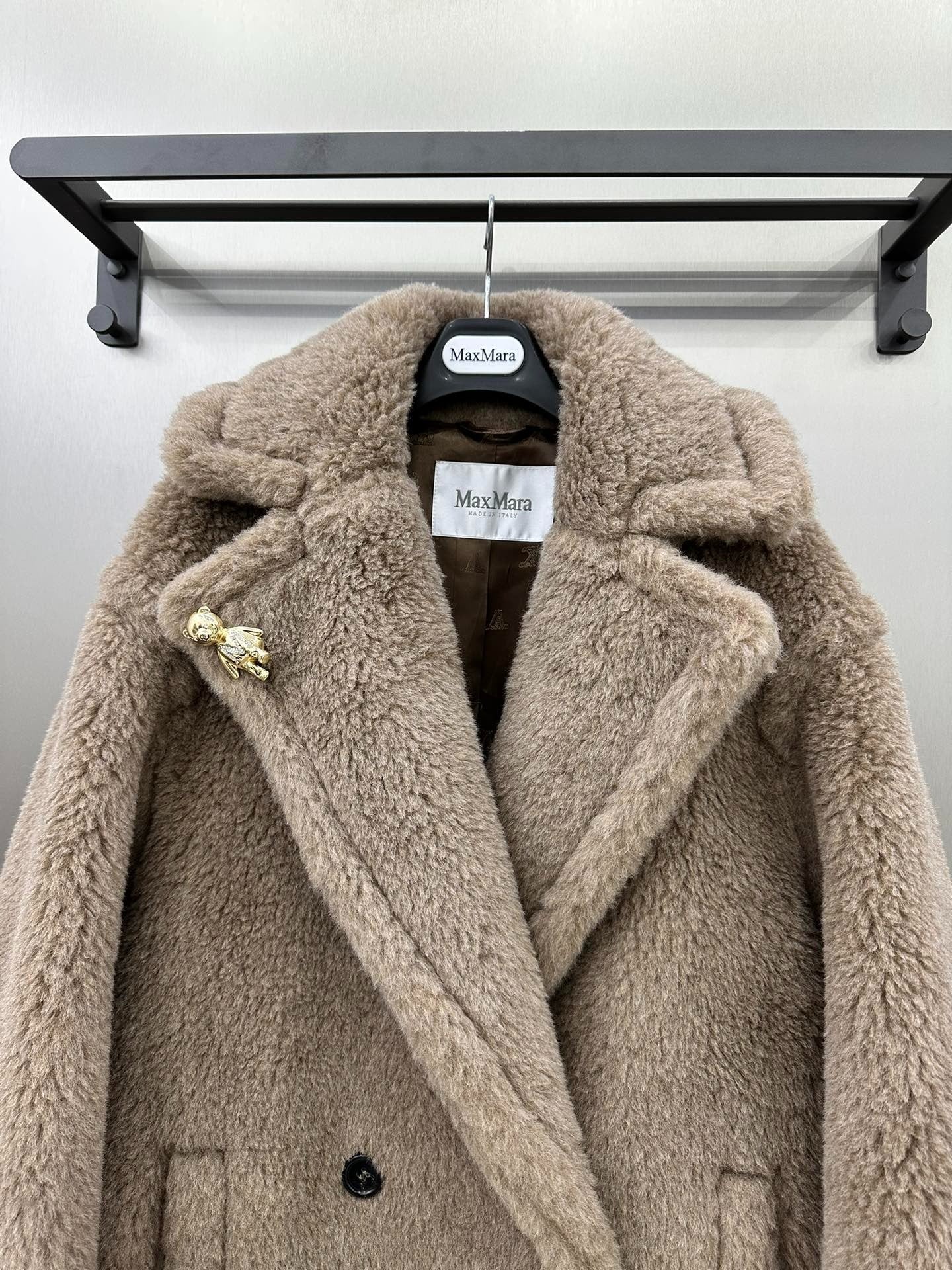 MAX MARA 25S TEDDY SHORT JACKET 070