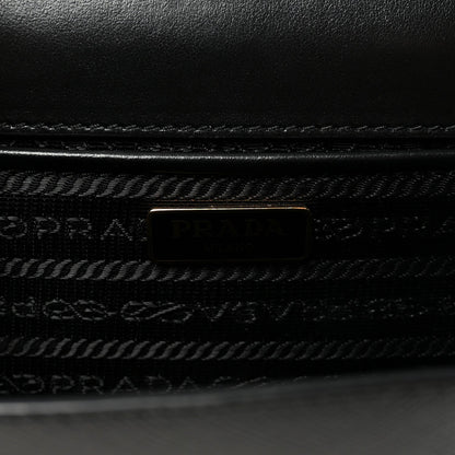 Shiny Lord Calfskin Medium Antigona Black