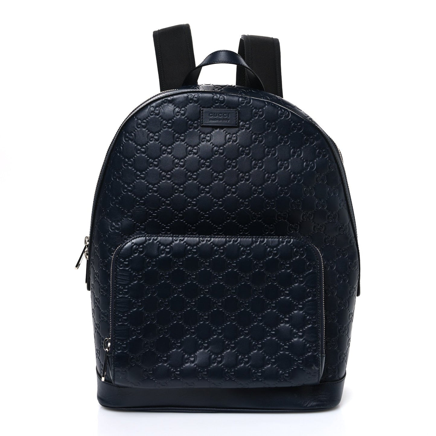 Guccissima Signature Day Backpack Blue