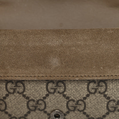 GG Supreme Monogram Super Mini Dionysus Shoulder Bag Taupe