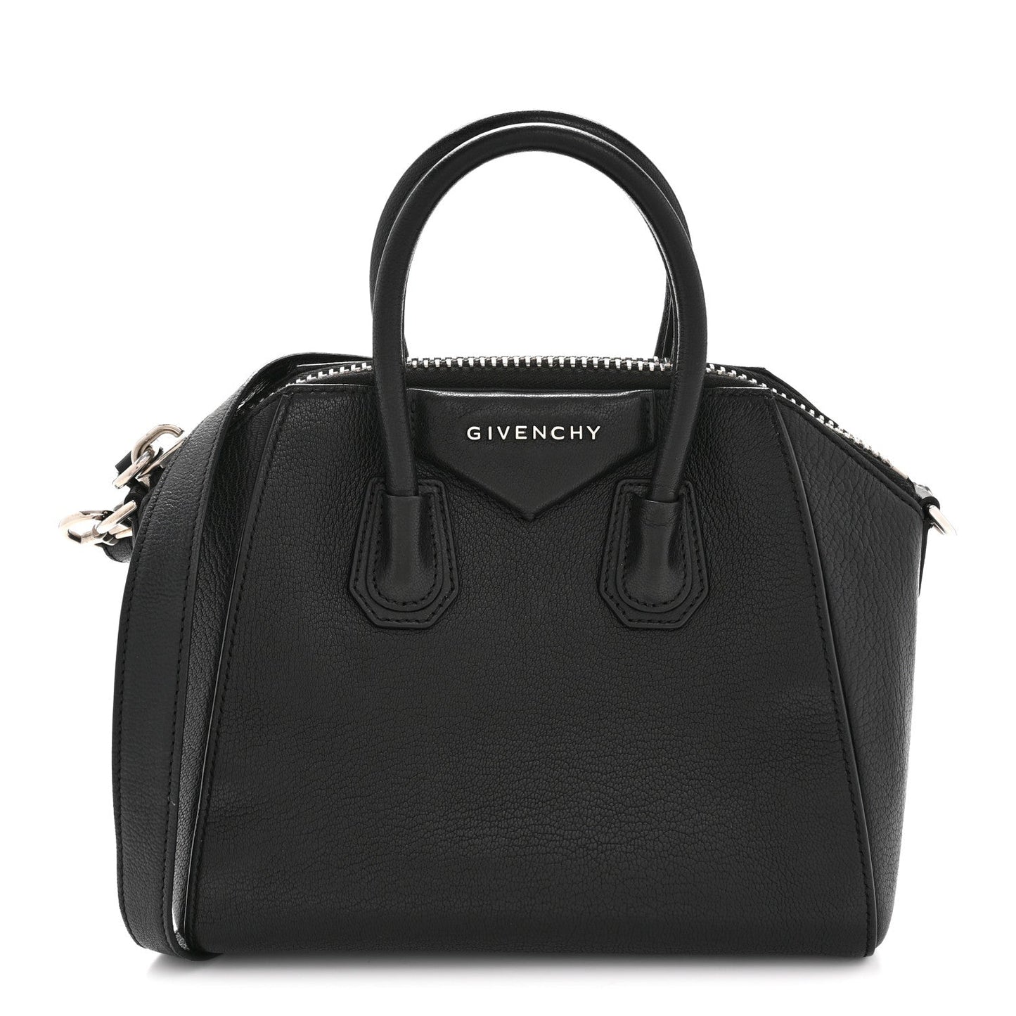 Sugar Goatskin Mini Antigona Black