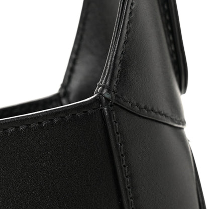 Calfskin Small Jackie Shoulder Bag Black