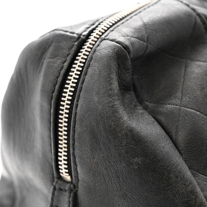 Calfskin CC Chevron All Day Long Boston Black